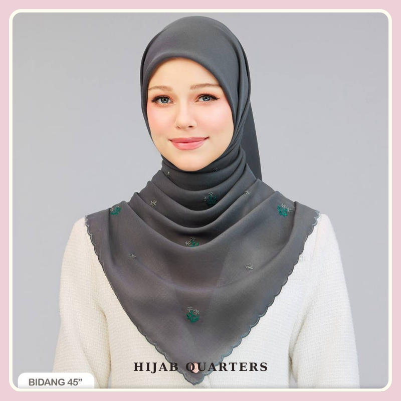 Sulam Embun Collection (Dark Gray)
